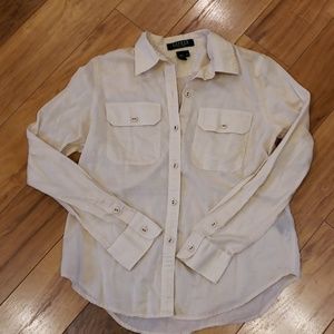 Ralph Lauren petite button up